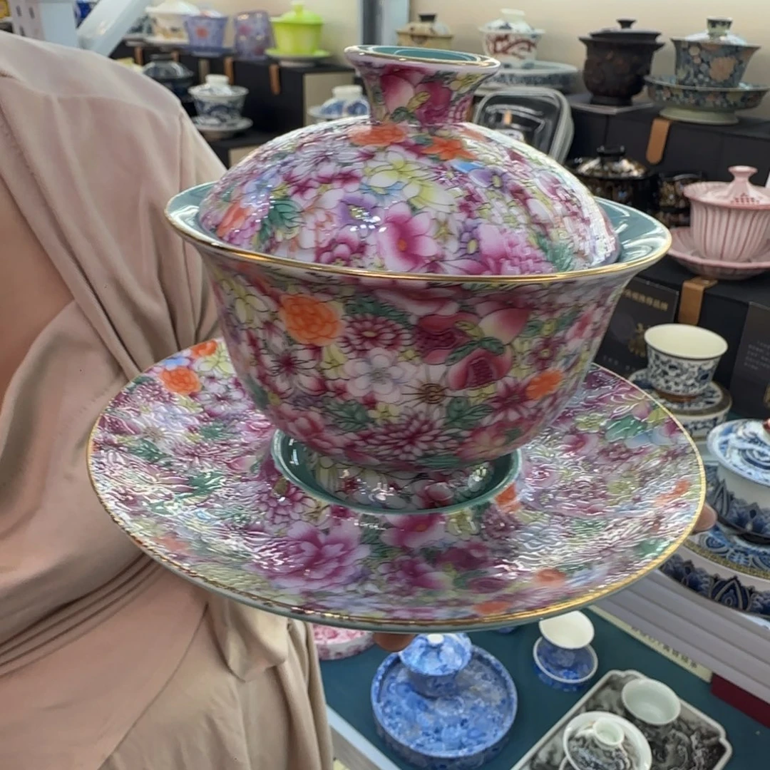 这些盖碗真好看！！！