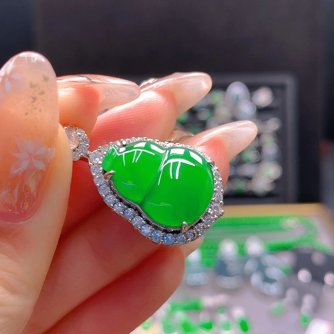 未镶嵌戒指翡翠天然翡翠