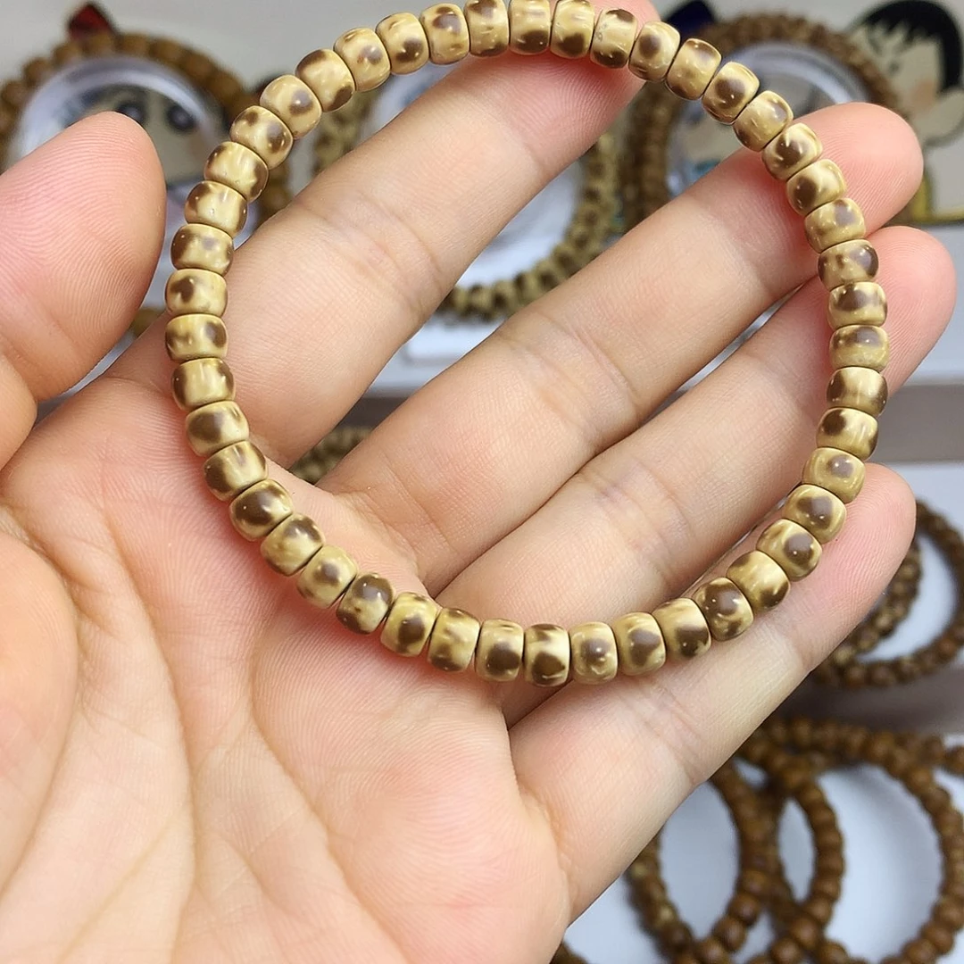 紫金鼠手串紫金鼠纯肉鼠尖手串6mm