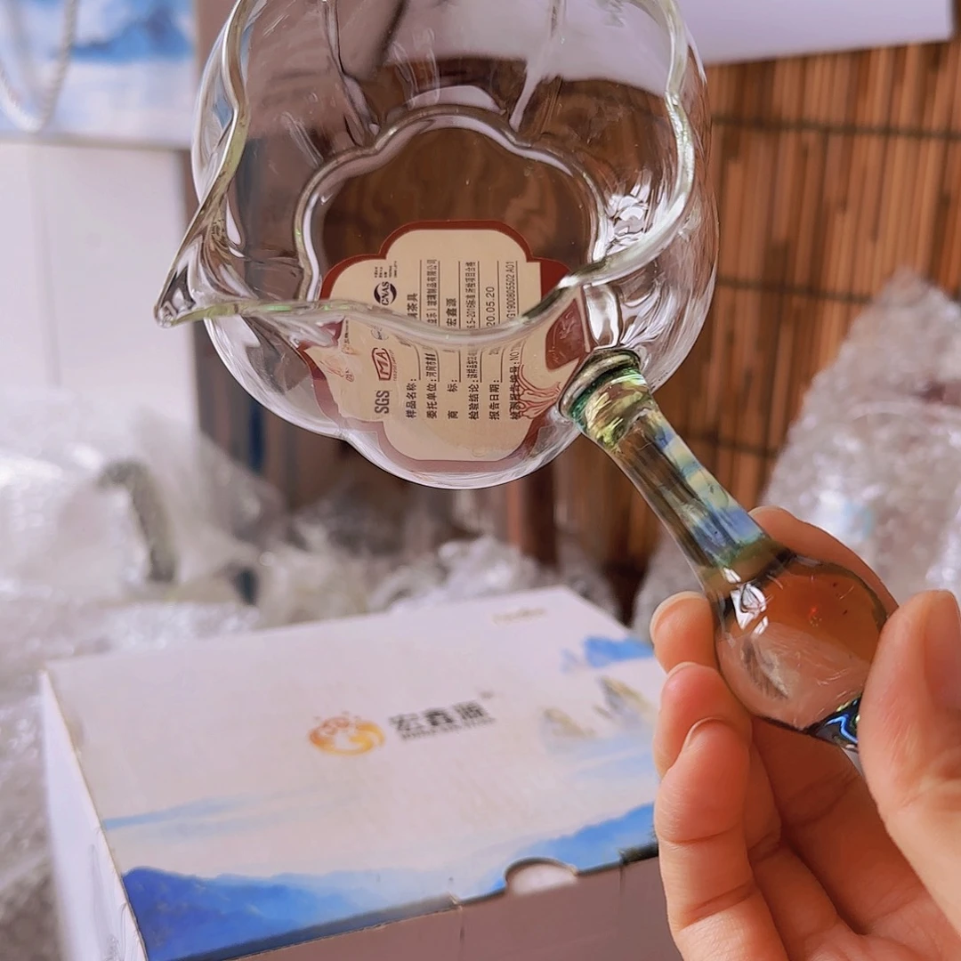 高硼硅玻璃茶水分离款G316彩韵