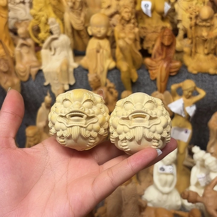 黄杨木黄杨木瑕疵貔貅