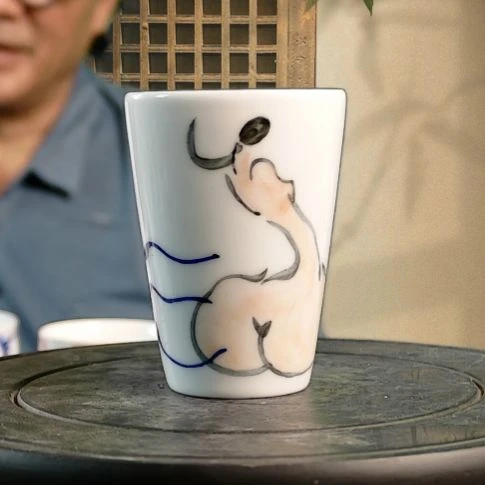 景德镇瓷器乔生作品陶瓷
