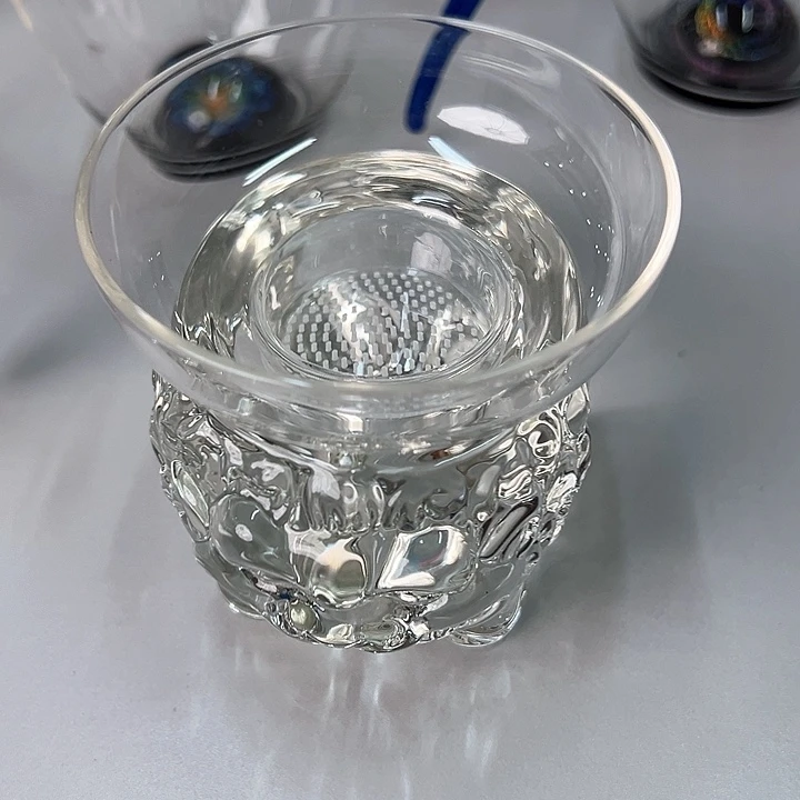 玻璃手工艺品聚财兽茶漏一只装