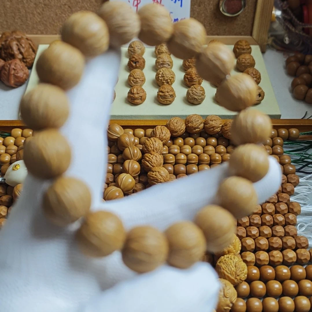 猴头核桃手串福利冲单打好底凤羽原皮原色