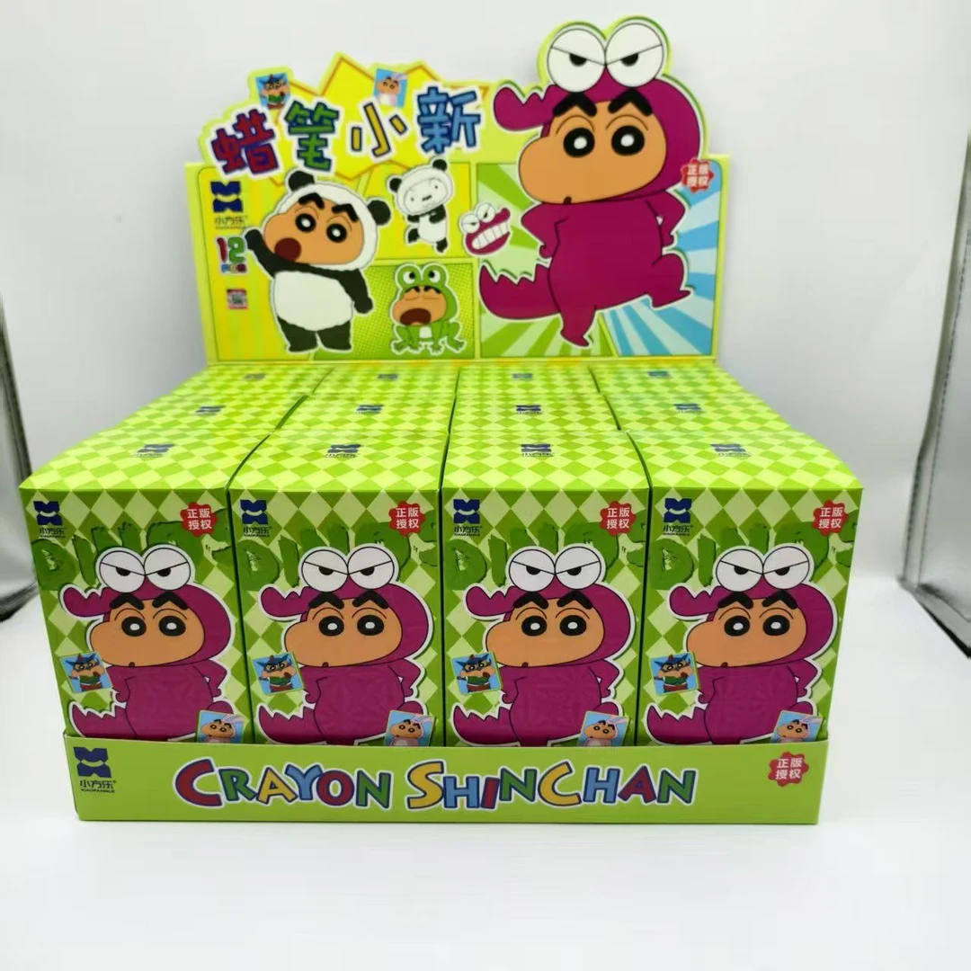 正版授权蜡笔小新拼装积木益智玩具摆件生日送礼物系列86127