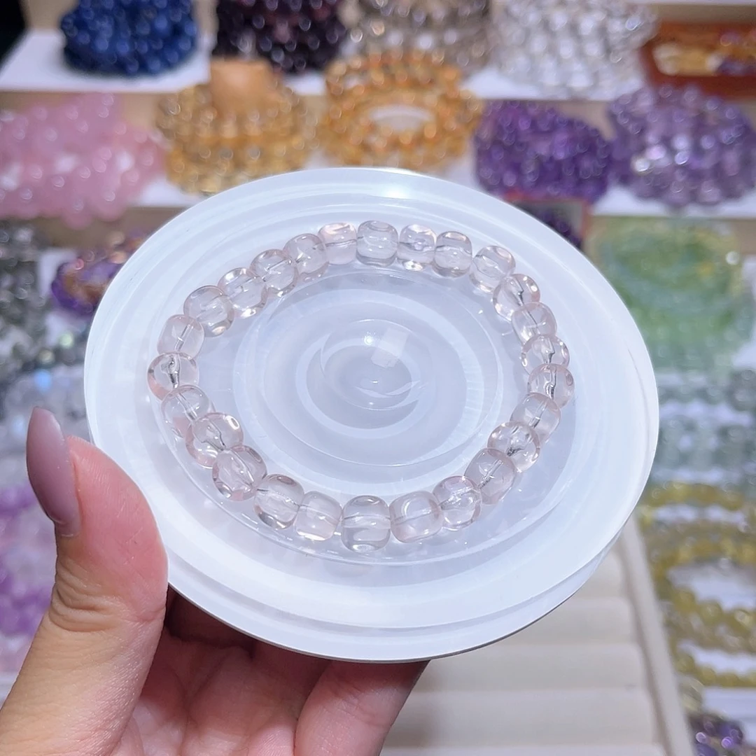 水晶手串未镶嵌g*o天然水晶