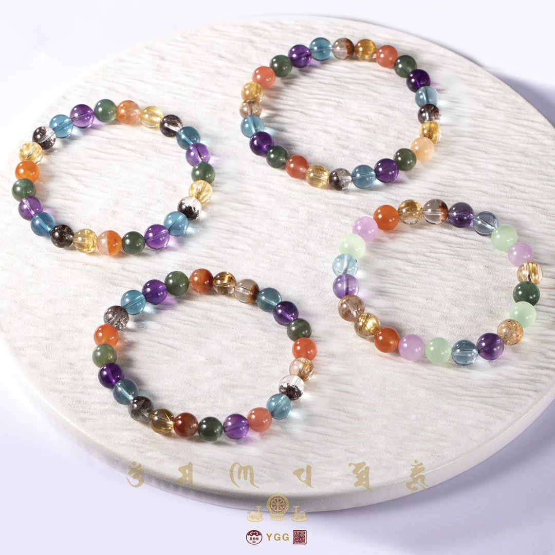 员格格GFGG80/福禧万象/多宝水晶手串(多样性发其一)