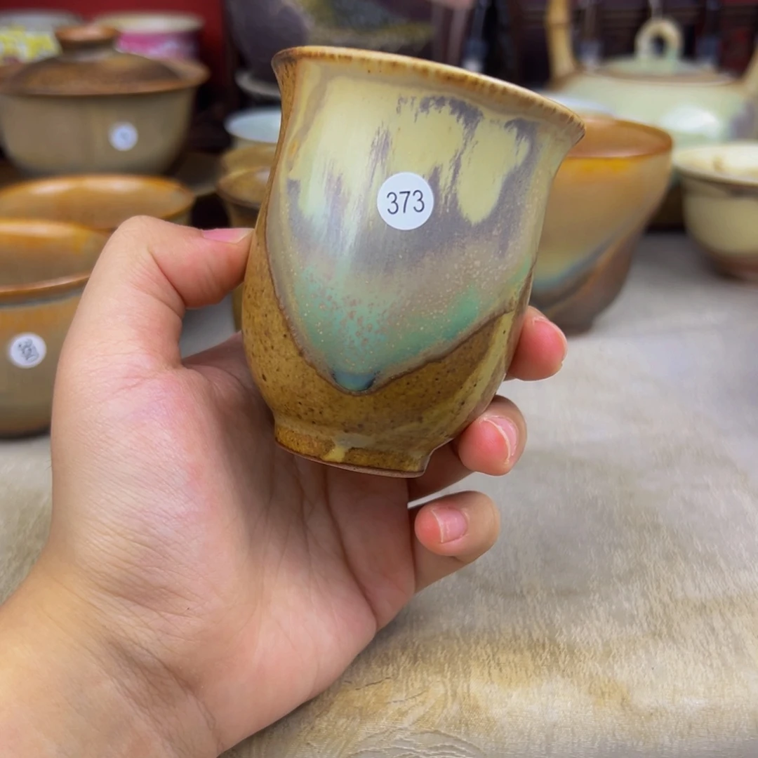 杯纯手工柴烧主人杯
