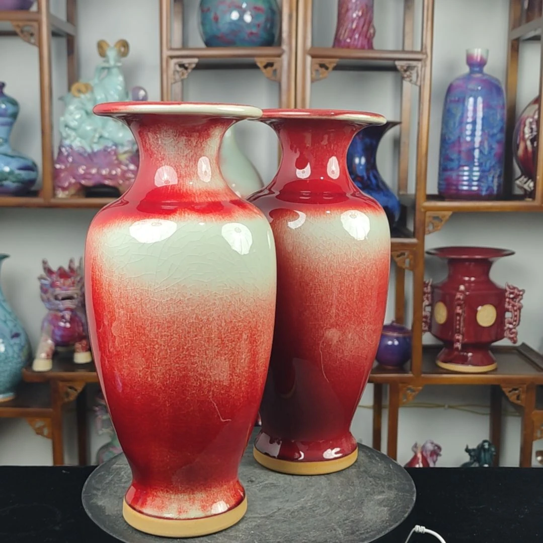 摆件钧瓷摆件神后镇钧瓷摆件