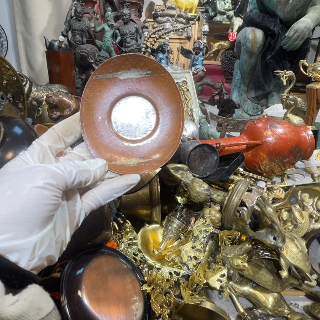 大阪回流铜器摆件6