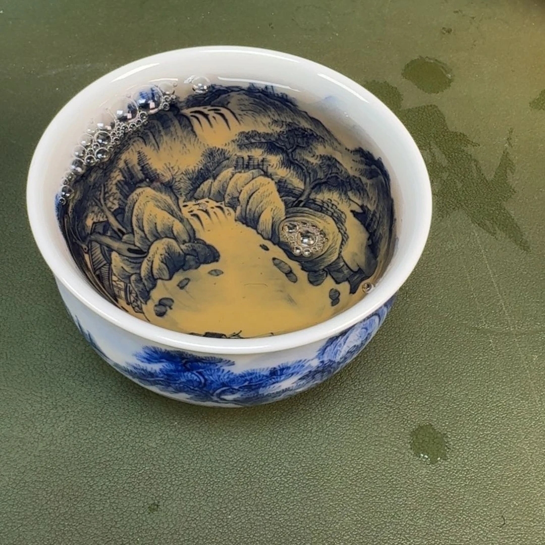 陶景德镇纯手绘茶具圆圆280
