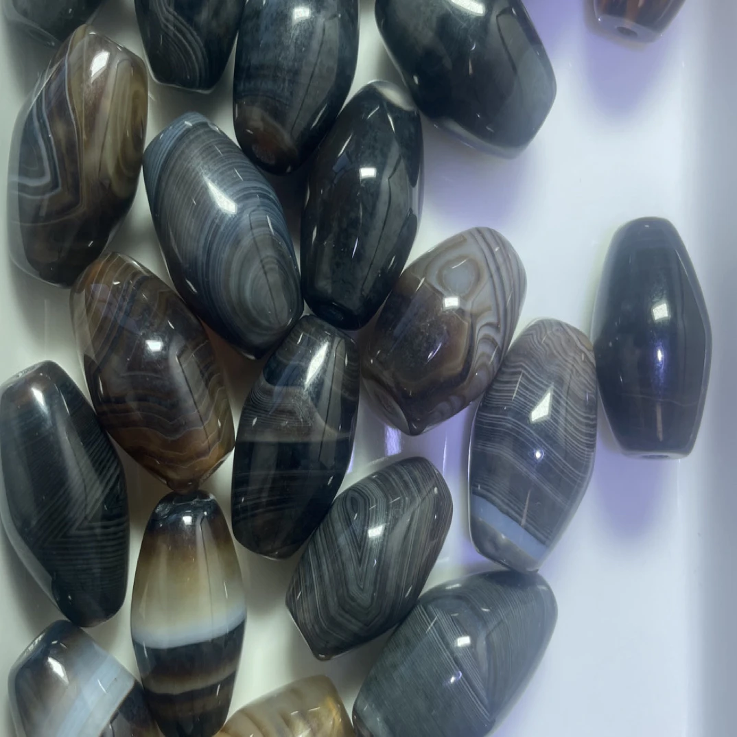 天然玛瑙，珠子桶珠