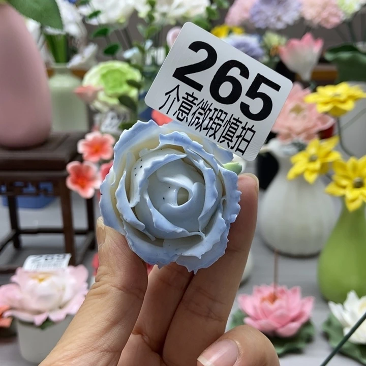 陶瓷手工制作陶瓷花