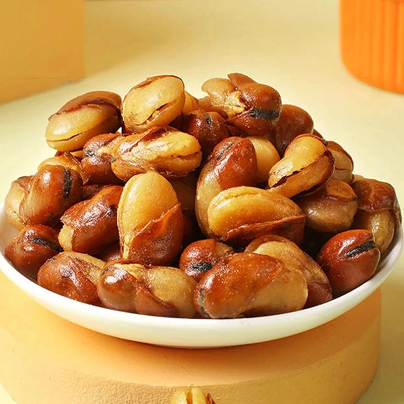 蚕豆零食兰花豆斤装豆类产品整箱批发250g4斤牛肉味4斤香辣味蚕豆