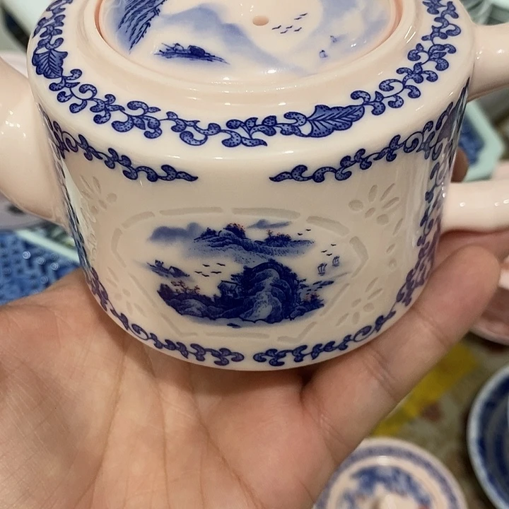 摆件陶景德镇陶瓷主人杯23555