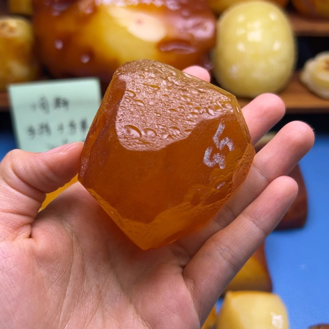 ****年定制琥珀未镶嵌琥珀蜜蜡