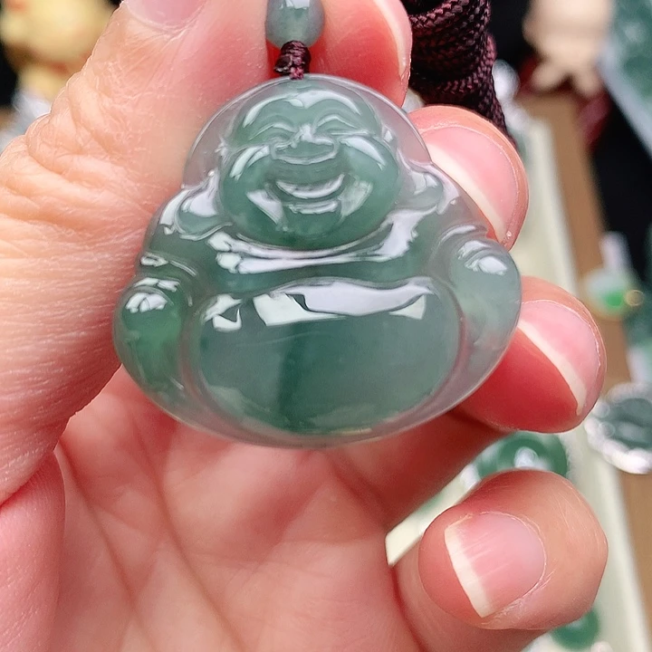 颈饰未镶嵌翡翠吊坠