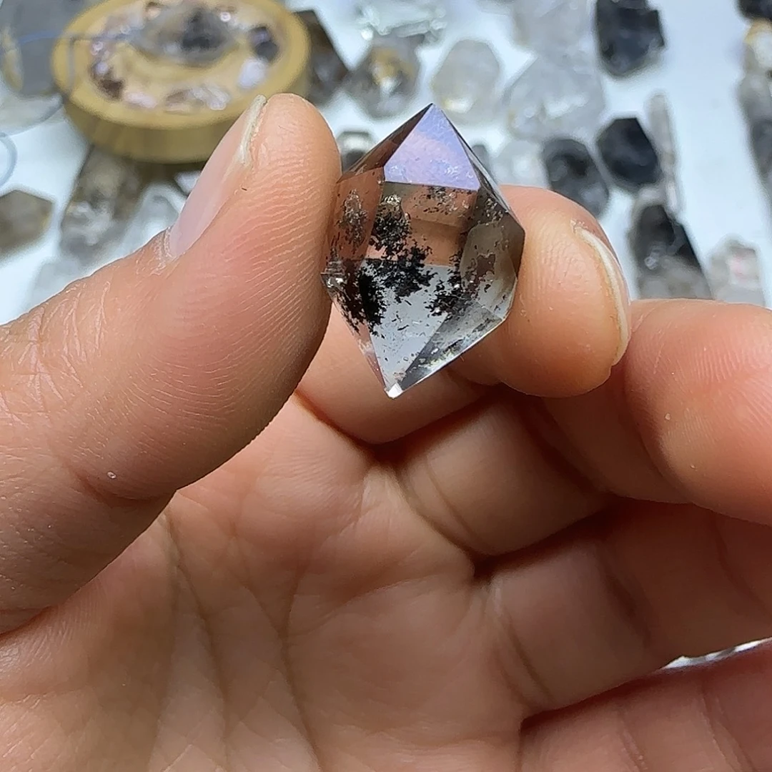 珠宝半成品水晶未镶嵌