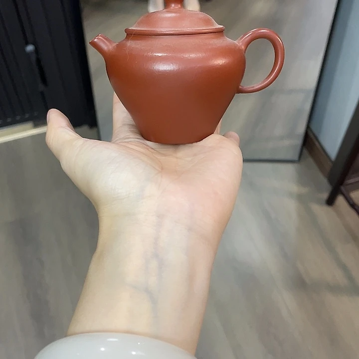 茶壶紫砂全手工打造