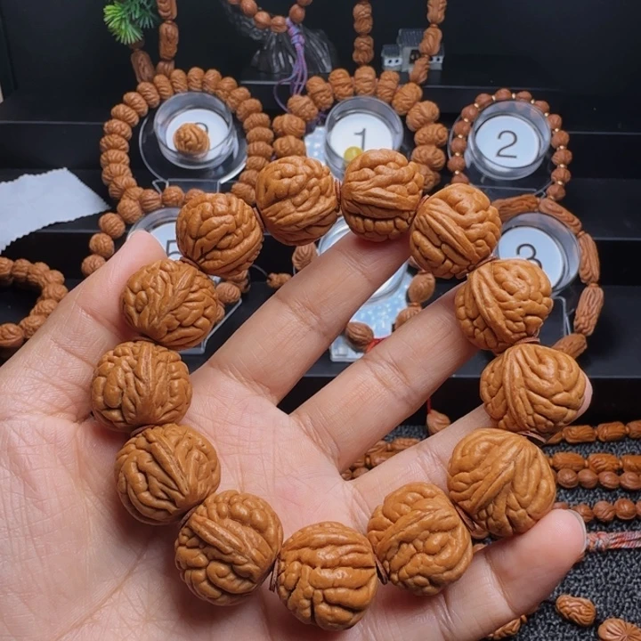 吊坠文玩核桃龙纹桃核