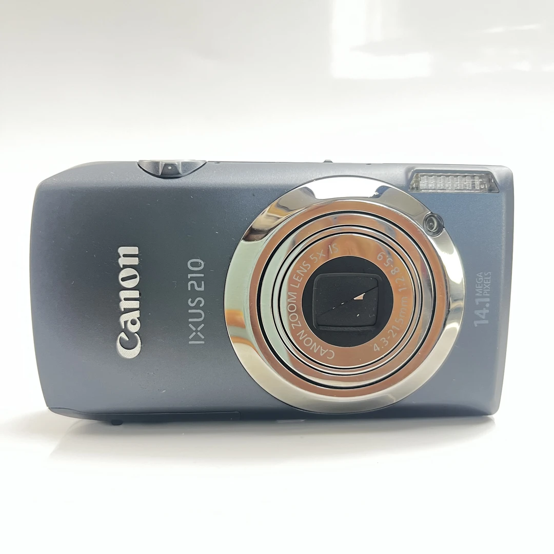 95新 Canon/佳能 ixus210黑色1410万像素五倍变焦数码相机