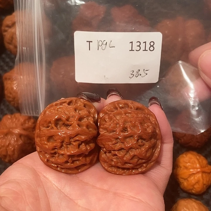 吊坠文玩核桃苹果园38