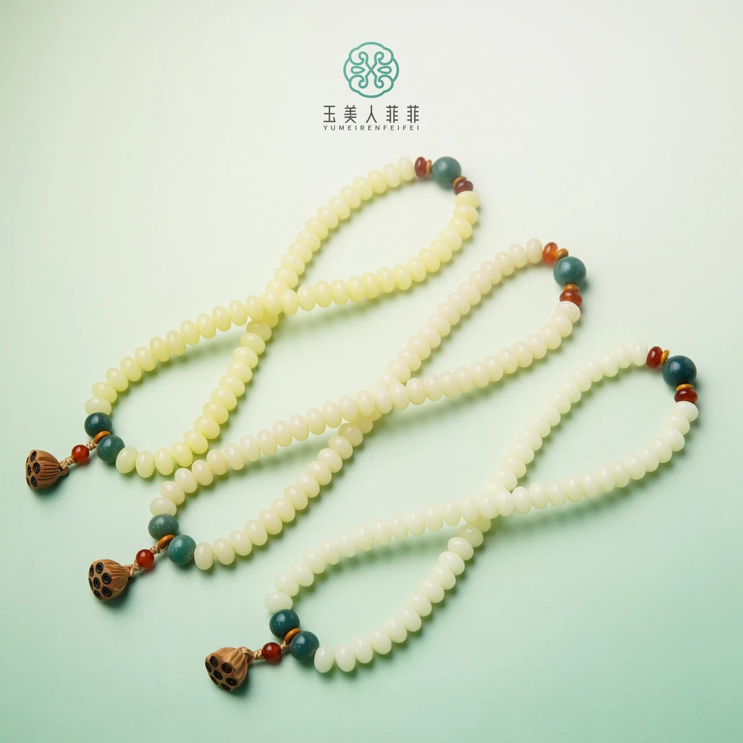 菲菲珠宝好+菩提双圈手串约9mm-多样性发一