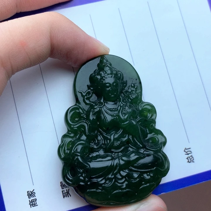 和田玉珠宝半成品未镶嵌