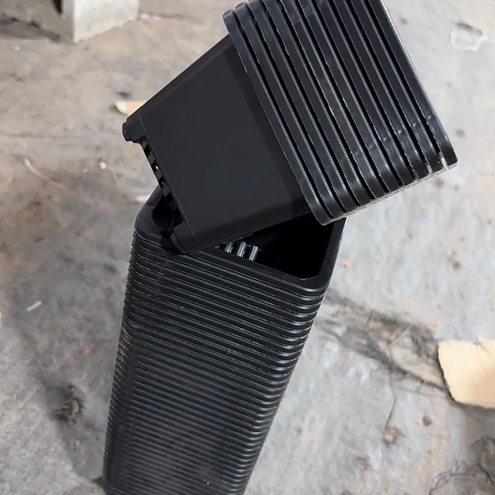 9公分黑方盆10个