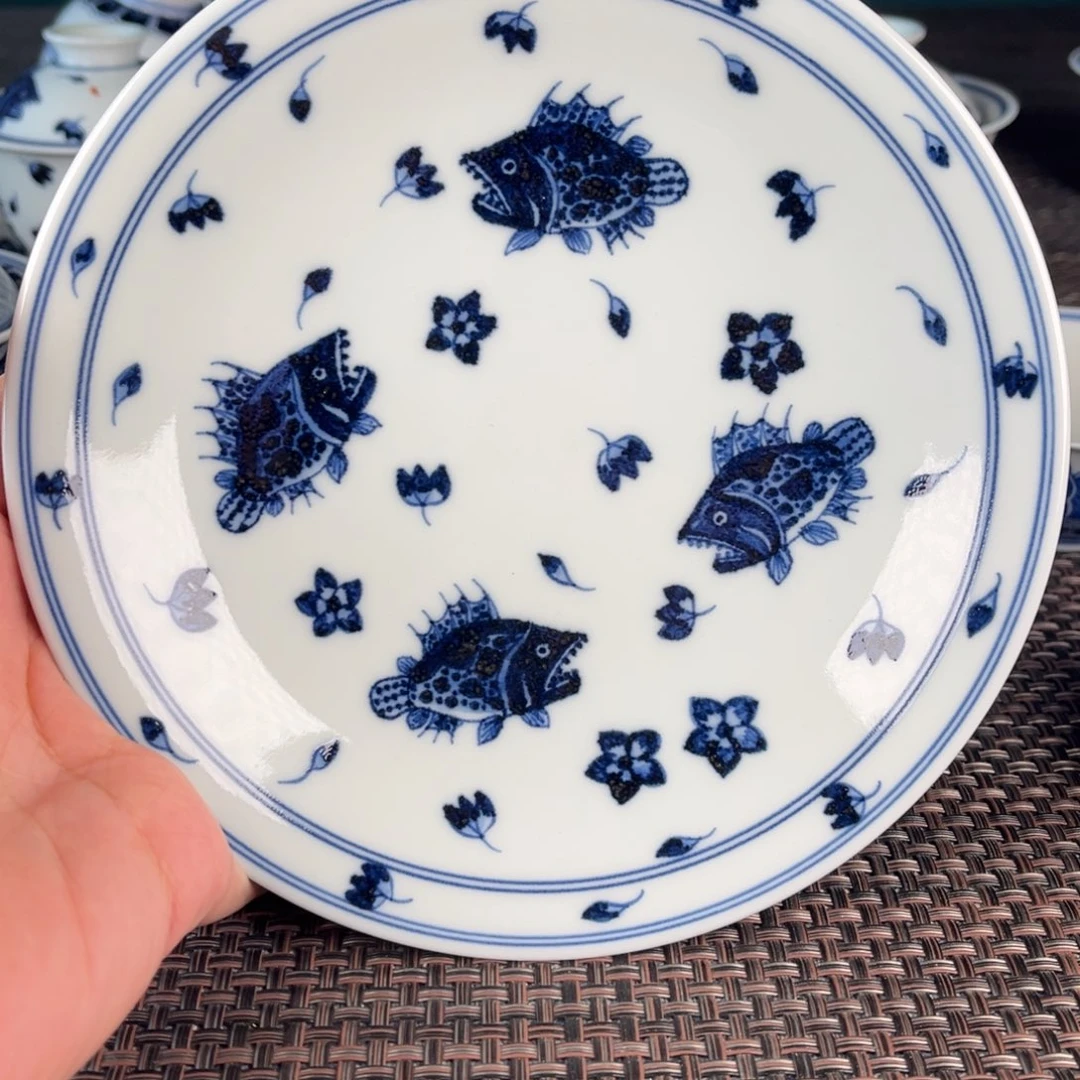 瓷片景德镇陶瓷杯子