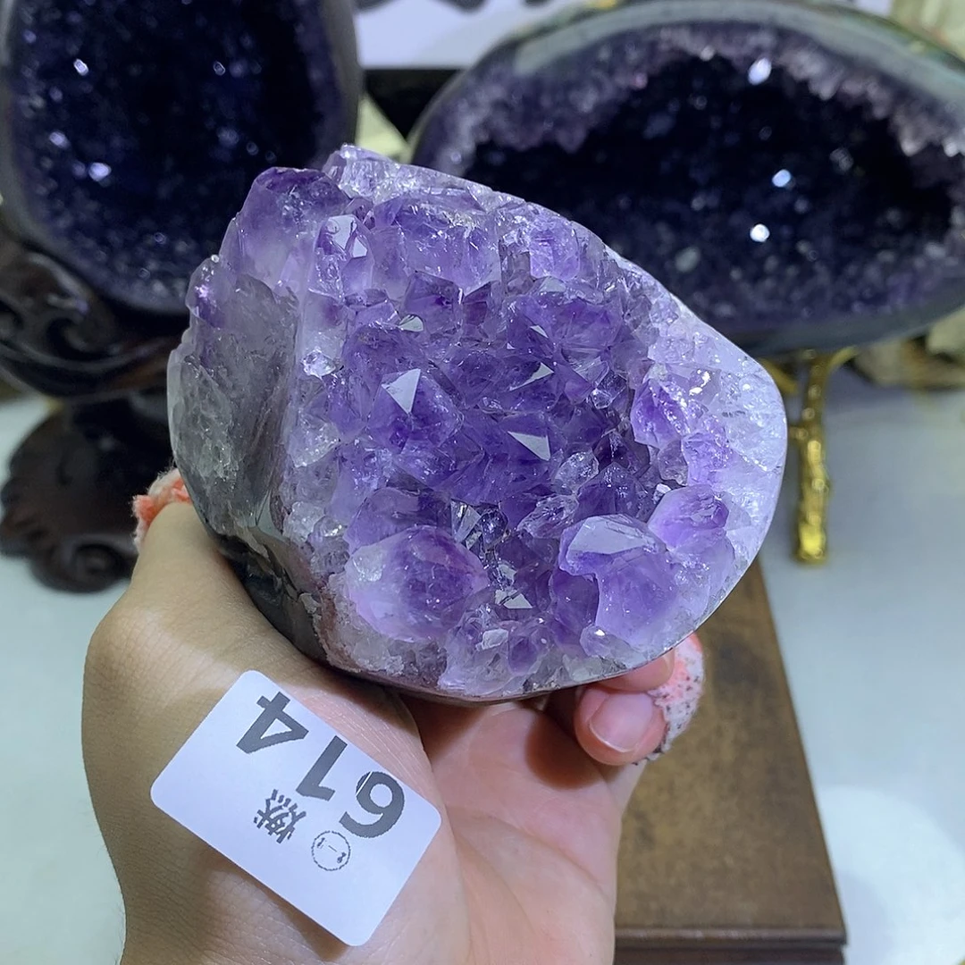 未镶嵌大型摆件（非配饰）紫晶