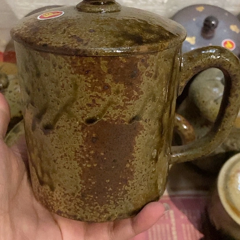 【闪购商品】茶杯紫砂知*音瑕疵沉香盖杯