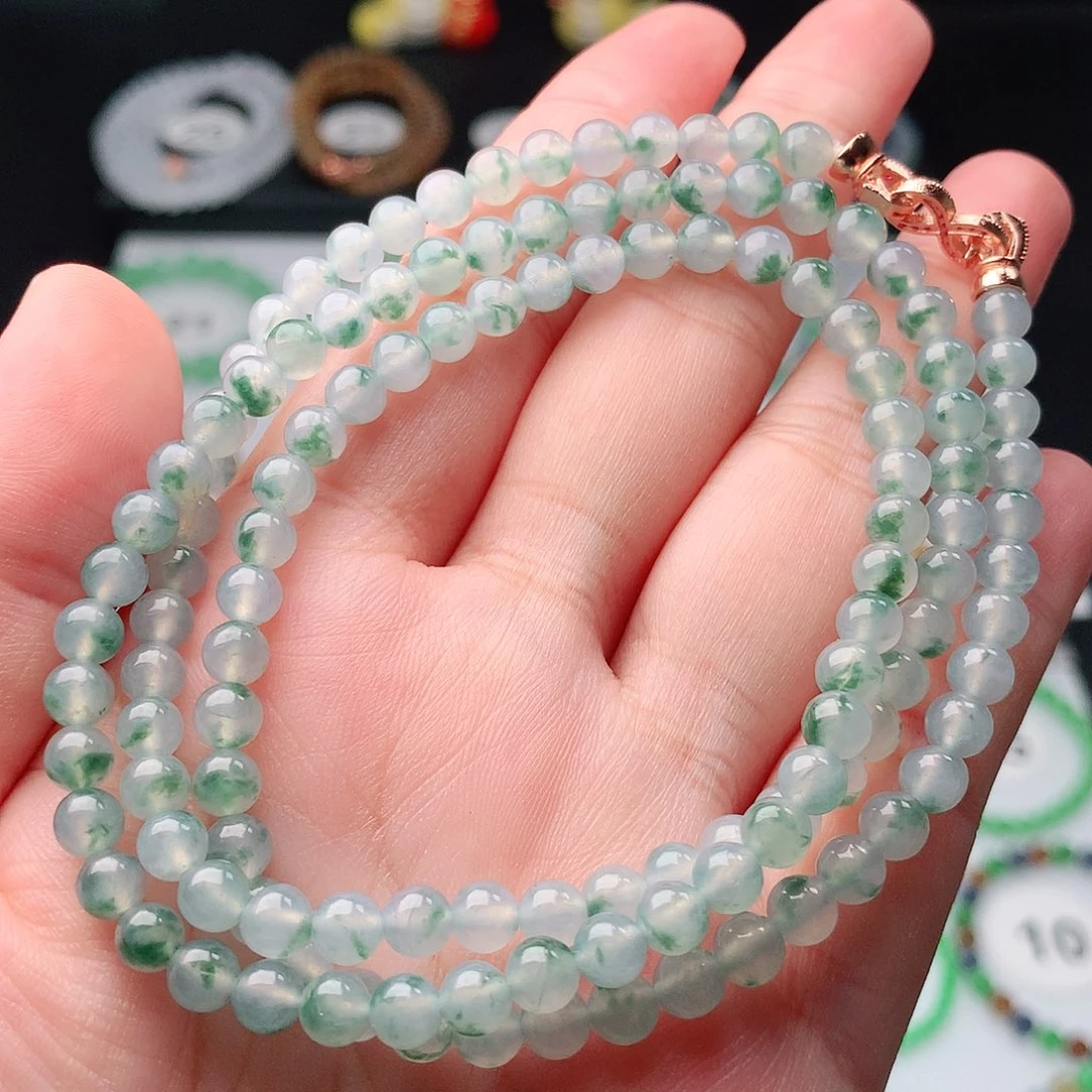 未镶嵌手串翡翠翡翠