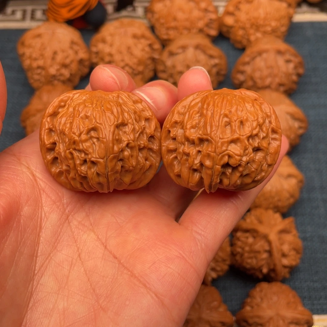 文玩核桃把件38全品山地正磨