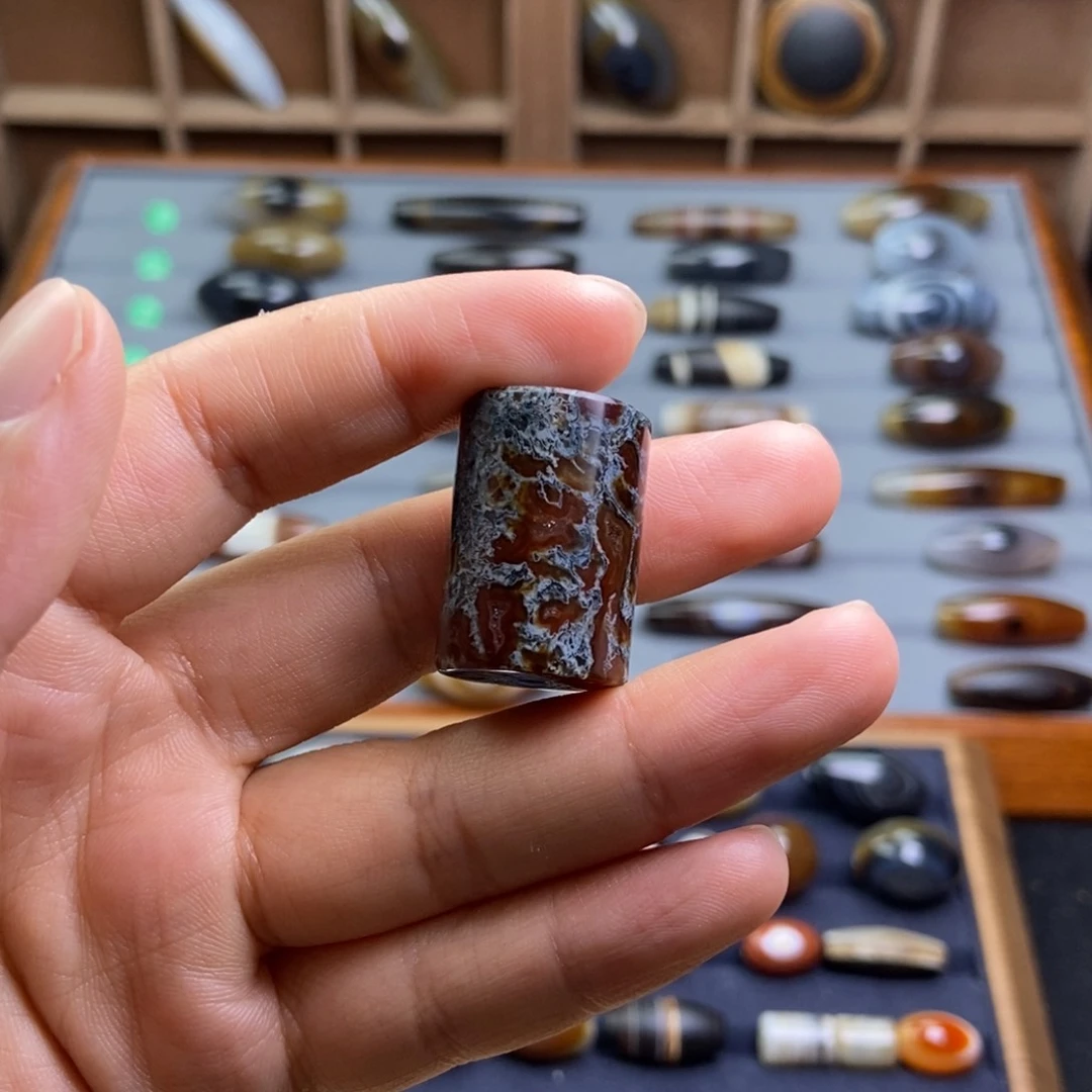 超***草玛瑙/玉髓颈饰未镶嵌