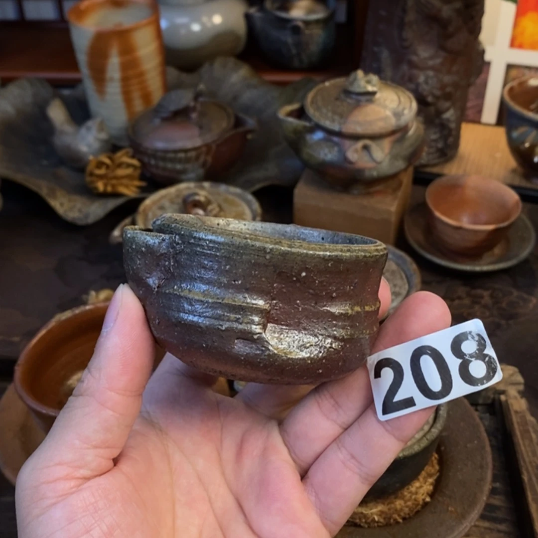 备前烧柴烧茶具西村春湖