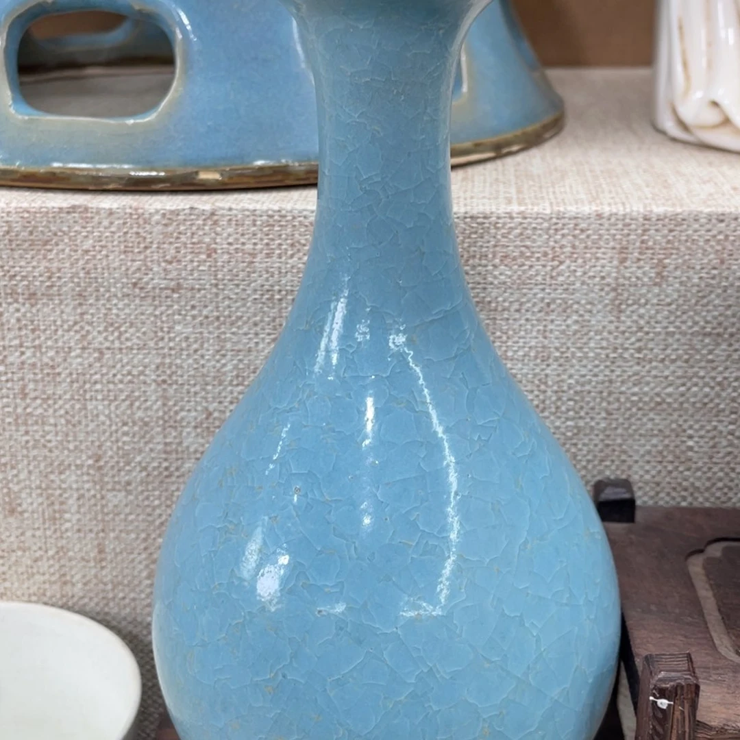 陶瓷摆件系列产品两**风