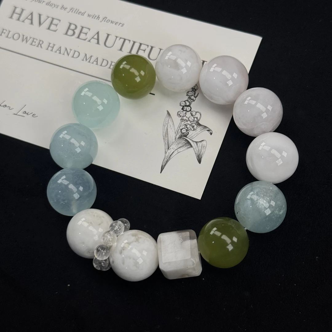 【圣托里尼】雪花幽灵手串【拍三单！是一条价格！】多样性发一W1519