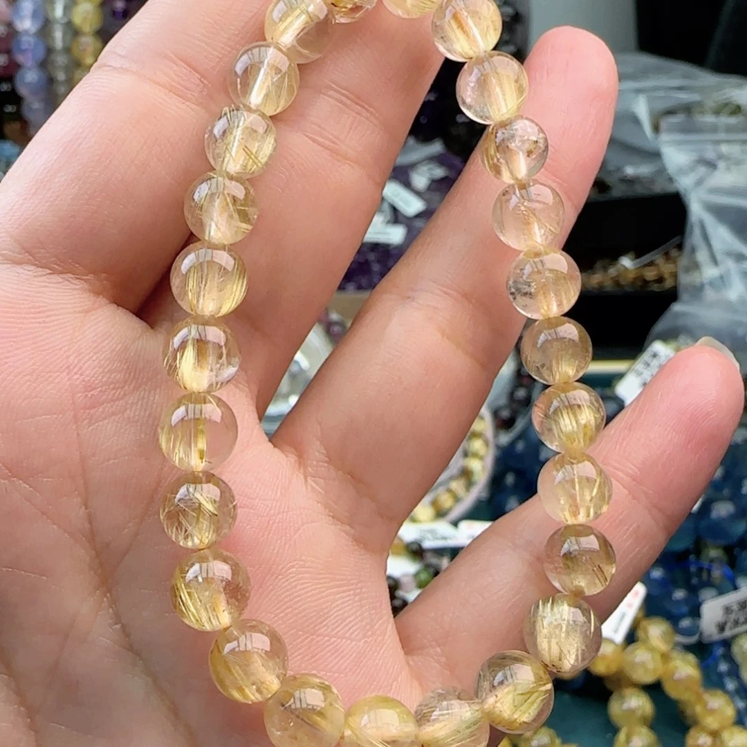 水晶手链未镶嵌手串