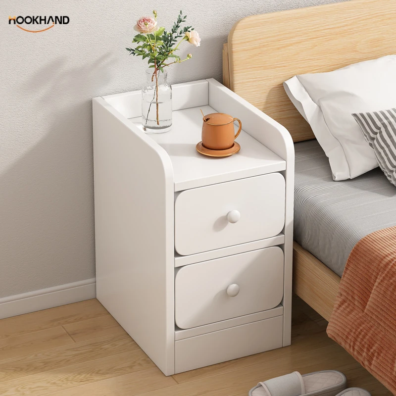 超窄床头柜收纳多功能超窄柜子简约置物储物卧室简易夹缝床边柜