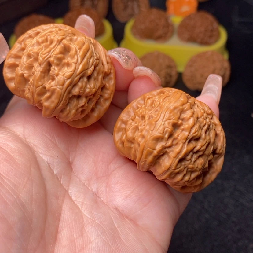 【闪购商品】把件文玩核桃901号白狮子41