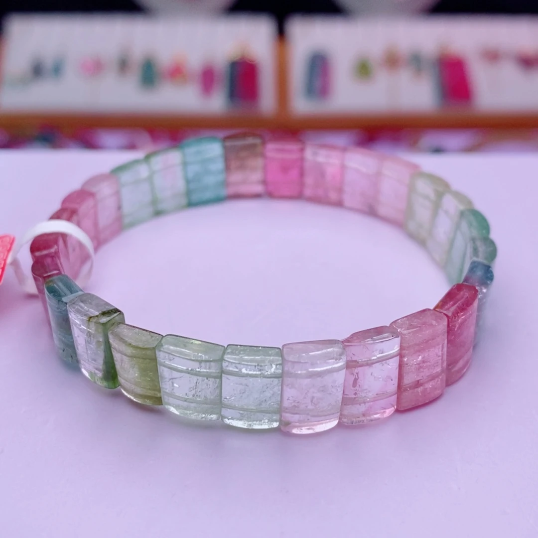 未镶嵌手链碧玺碧玺