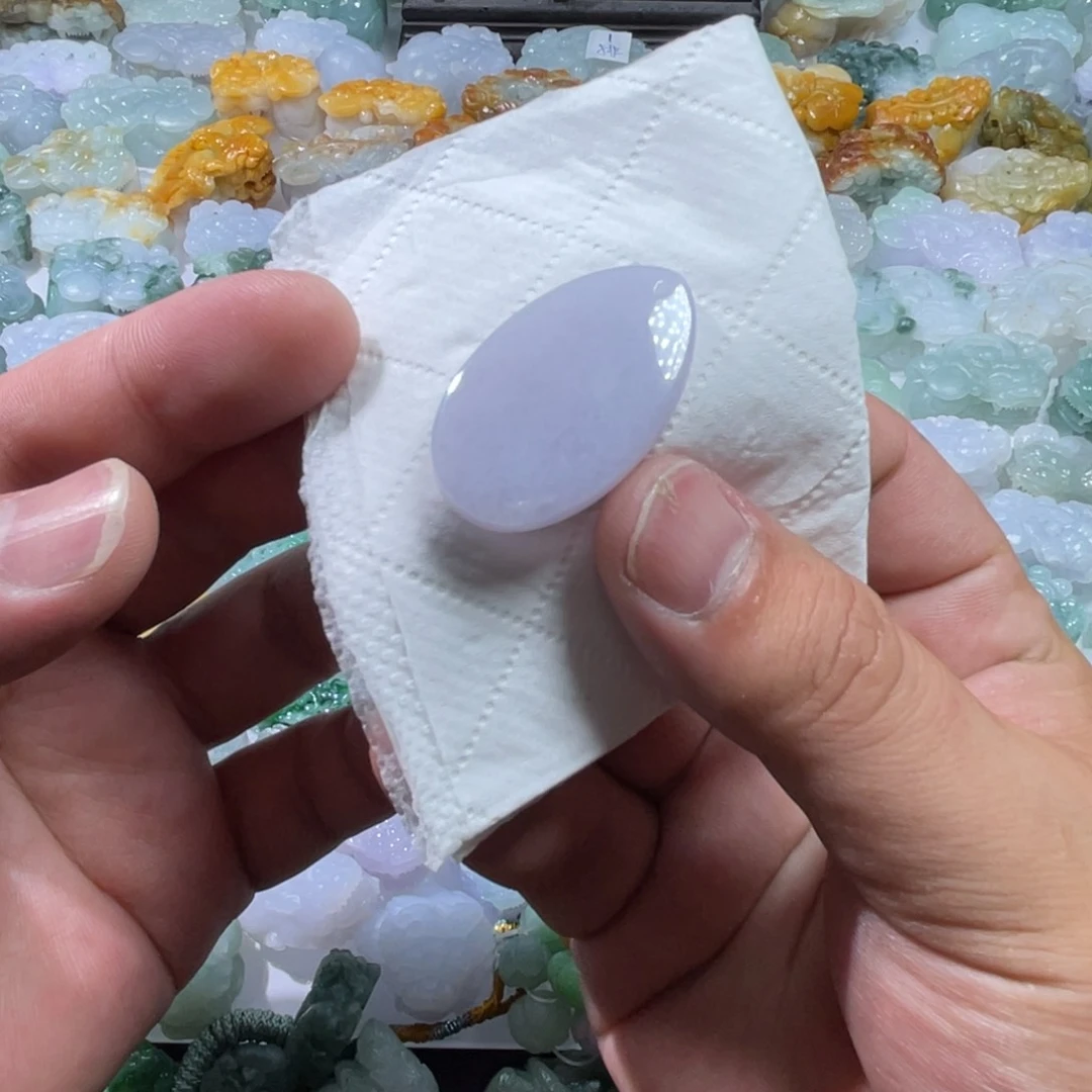 翡翠未镶嵌颈饰天然