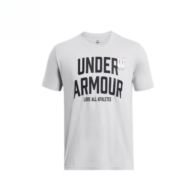 UNDER ARMOUR安德玛男子运动休闲短袖T恤1382865-011