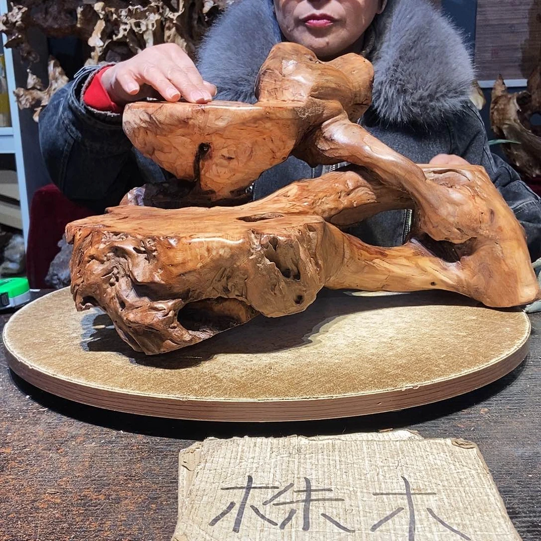 维***店043。株木随行根艺