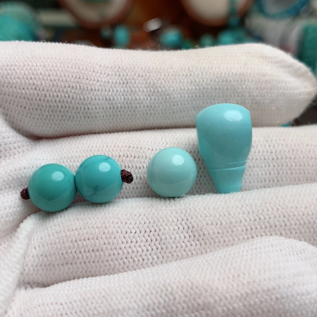 绿松石未镶嵌散珠