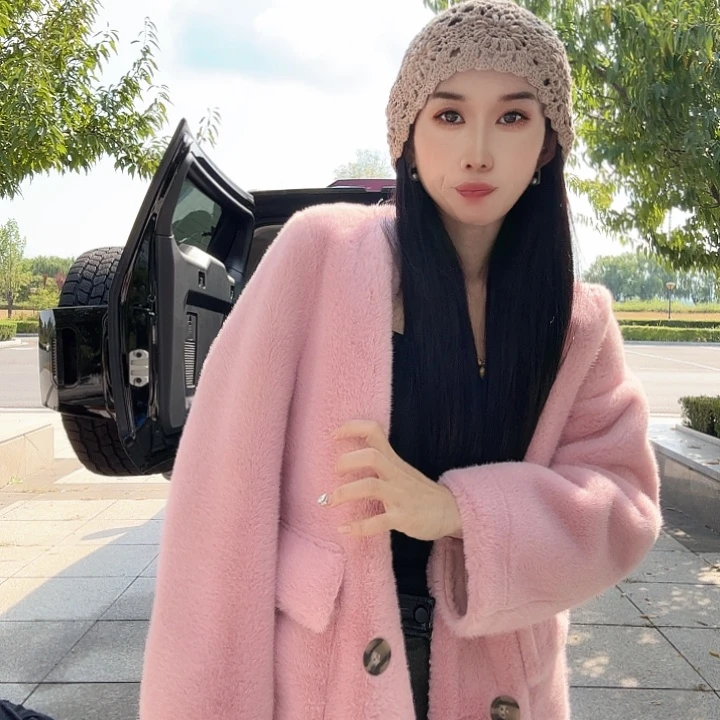 闪电购女款毛毛款10