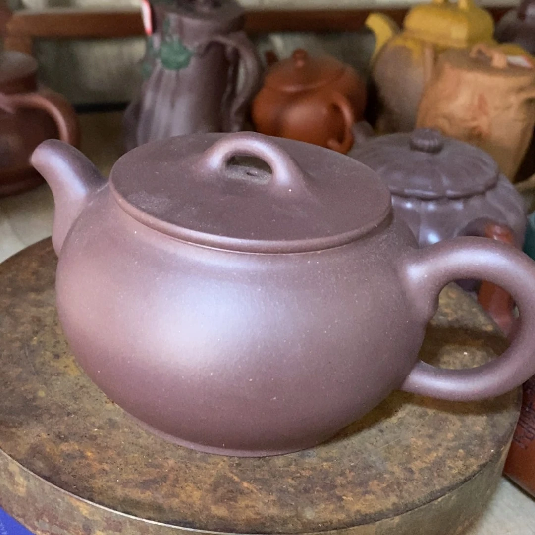 紫砂茶壶原矿手工202