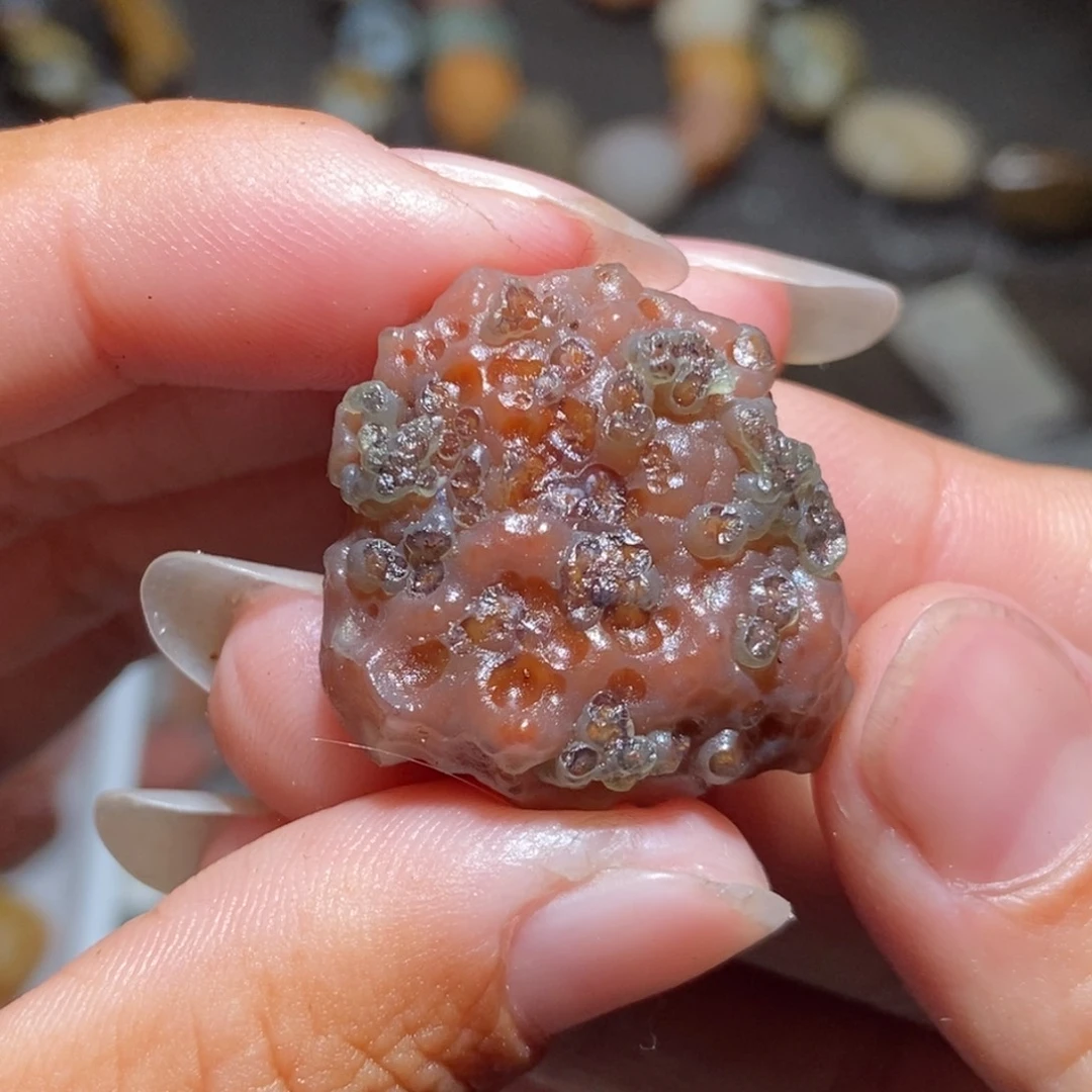 未镶嵌玛瑙/玉髓珠宝半成品