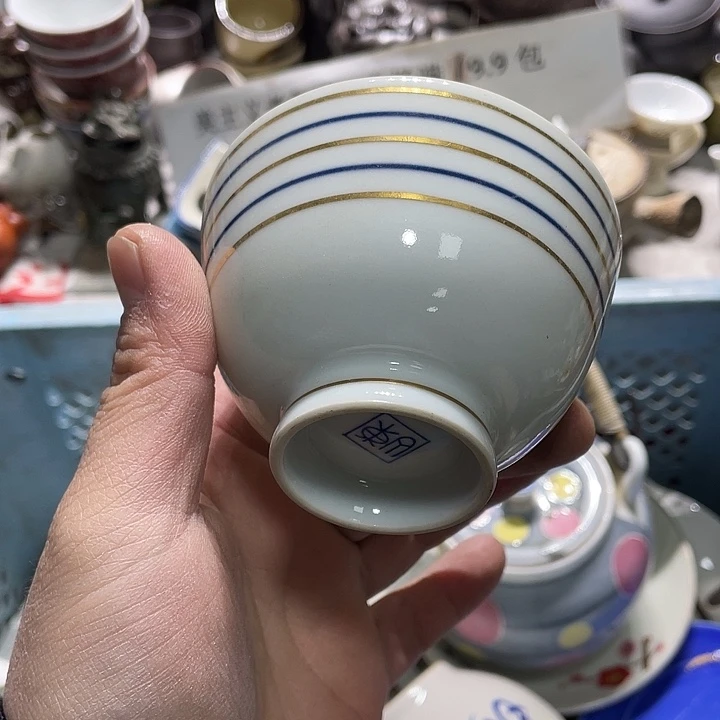 瓷片在一起的时候就是不知道怎么